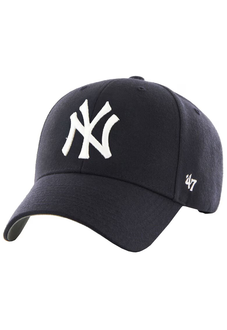 47 Brand Sapca baseball pentru barbati - New York Yankees MVP Cap B-MVP17WBV-NYB - Albastru marin - One size