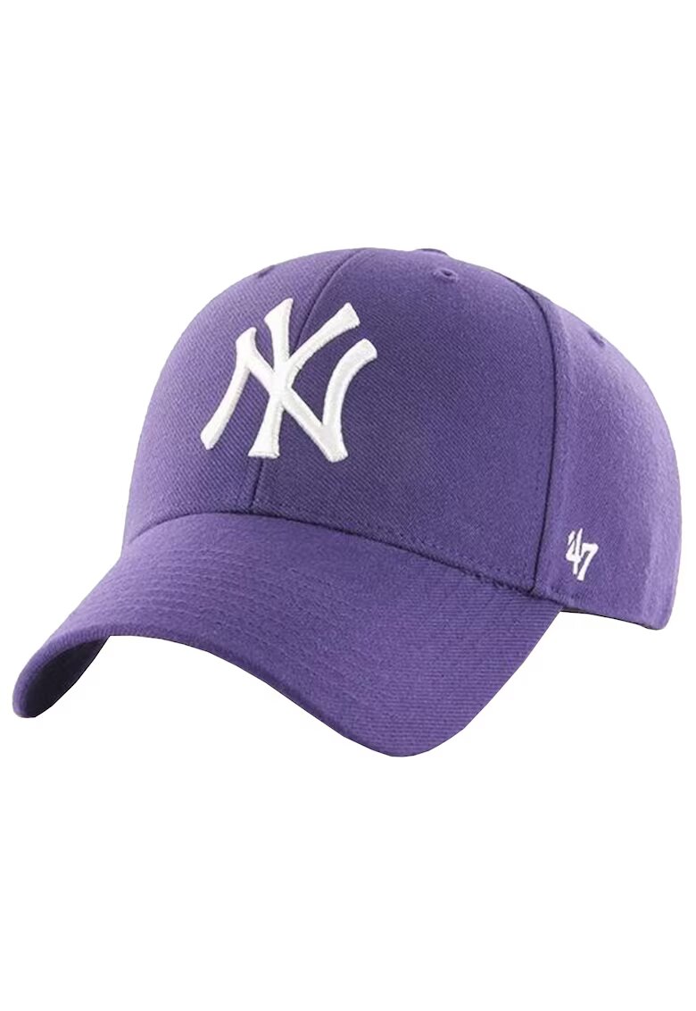 47 Brand Sapca de baseball - MLB New York Yankees MVP Cap B-MVPSP17WBP-PP - Violet - One size
