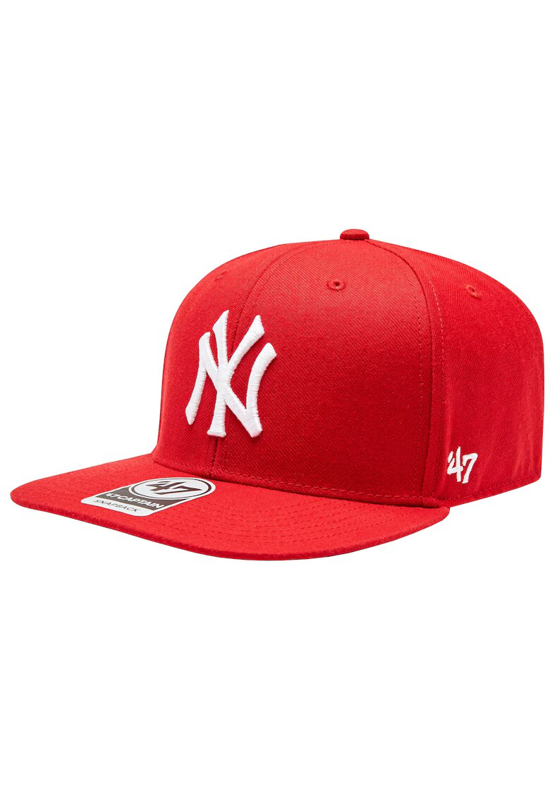 47 Brand Sapca - MLB New York Yankees No Shot Cap B-NSHOT17WBP-RD - Rosu -
