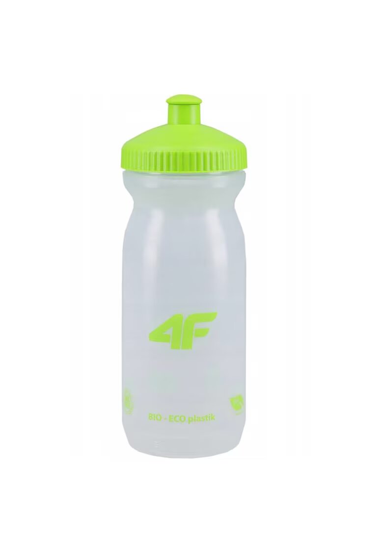 4F Bidon - Polipropilena - 600 ml - Alb/Verde