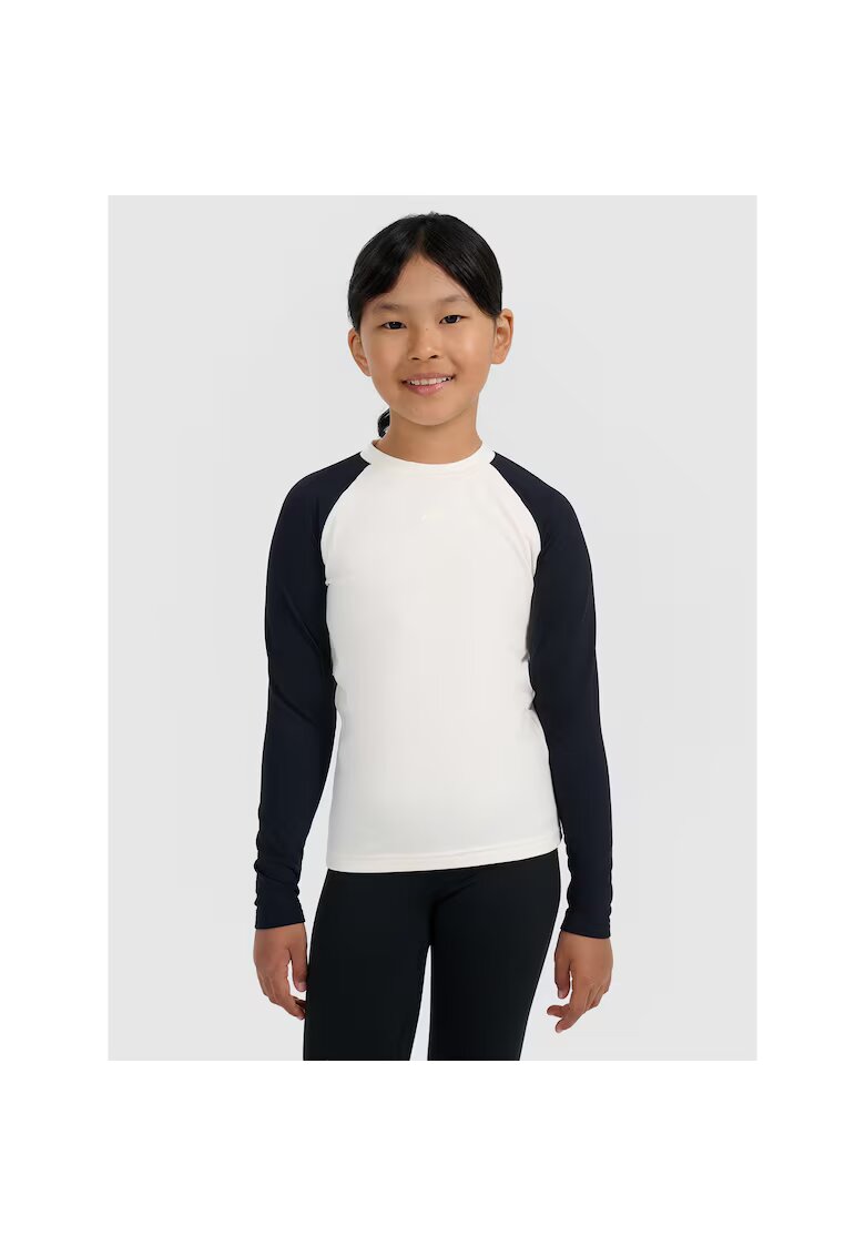 4F Bluza baieti JRAW25UBRUF121-11S - - Alb/Negru -