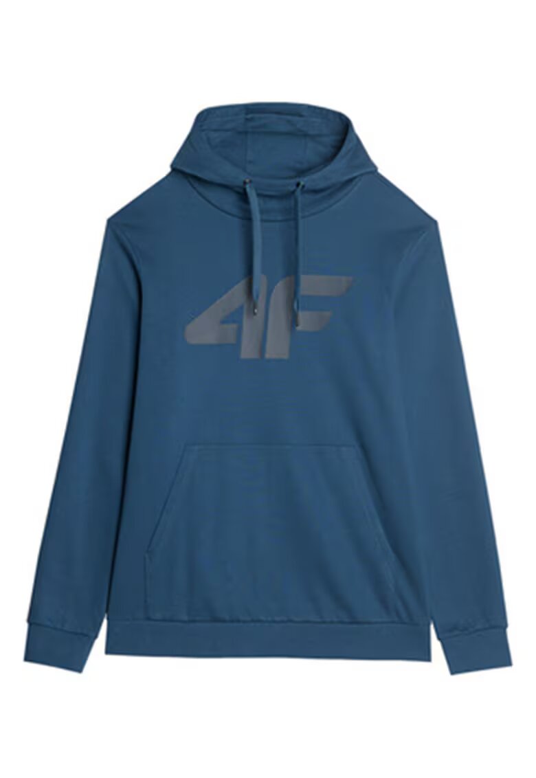 4F Bluza barbati Bumbac - Albastru -