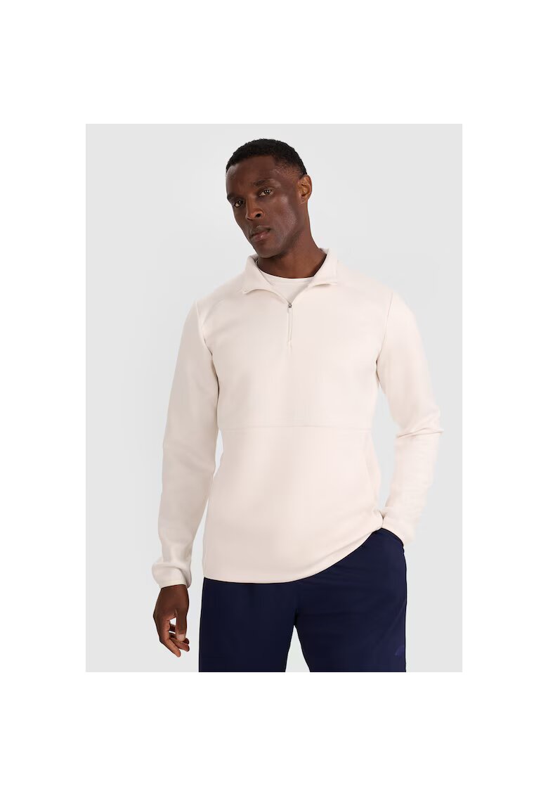 4F Bluza Barbati Ecru