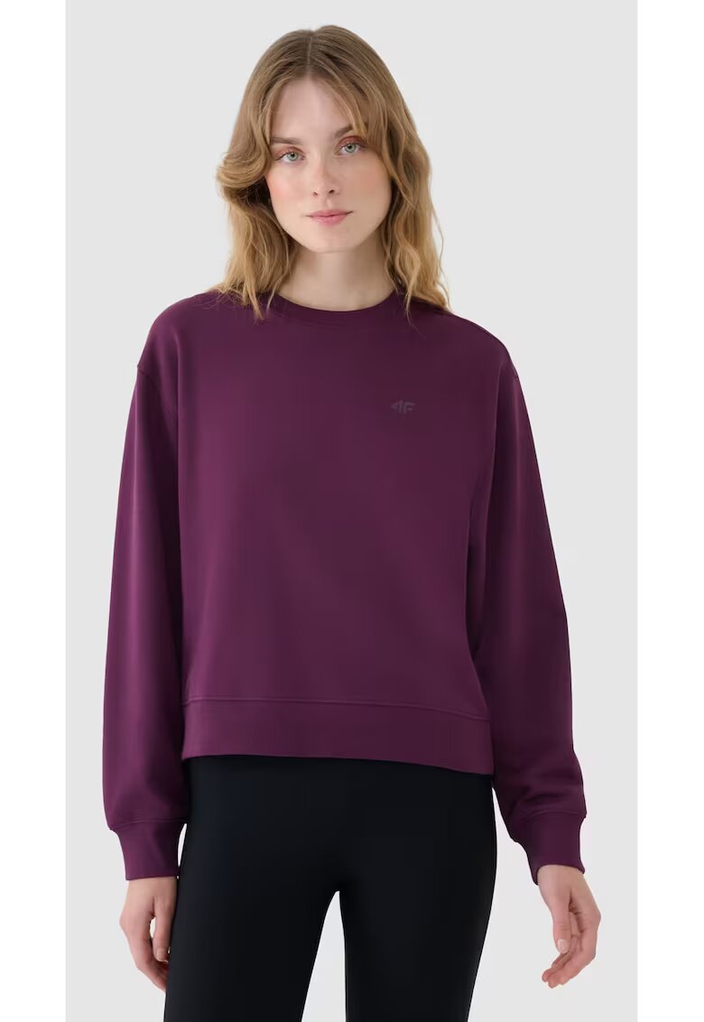 4F Bluza Fara Gluga Violet - Violet
