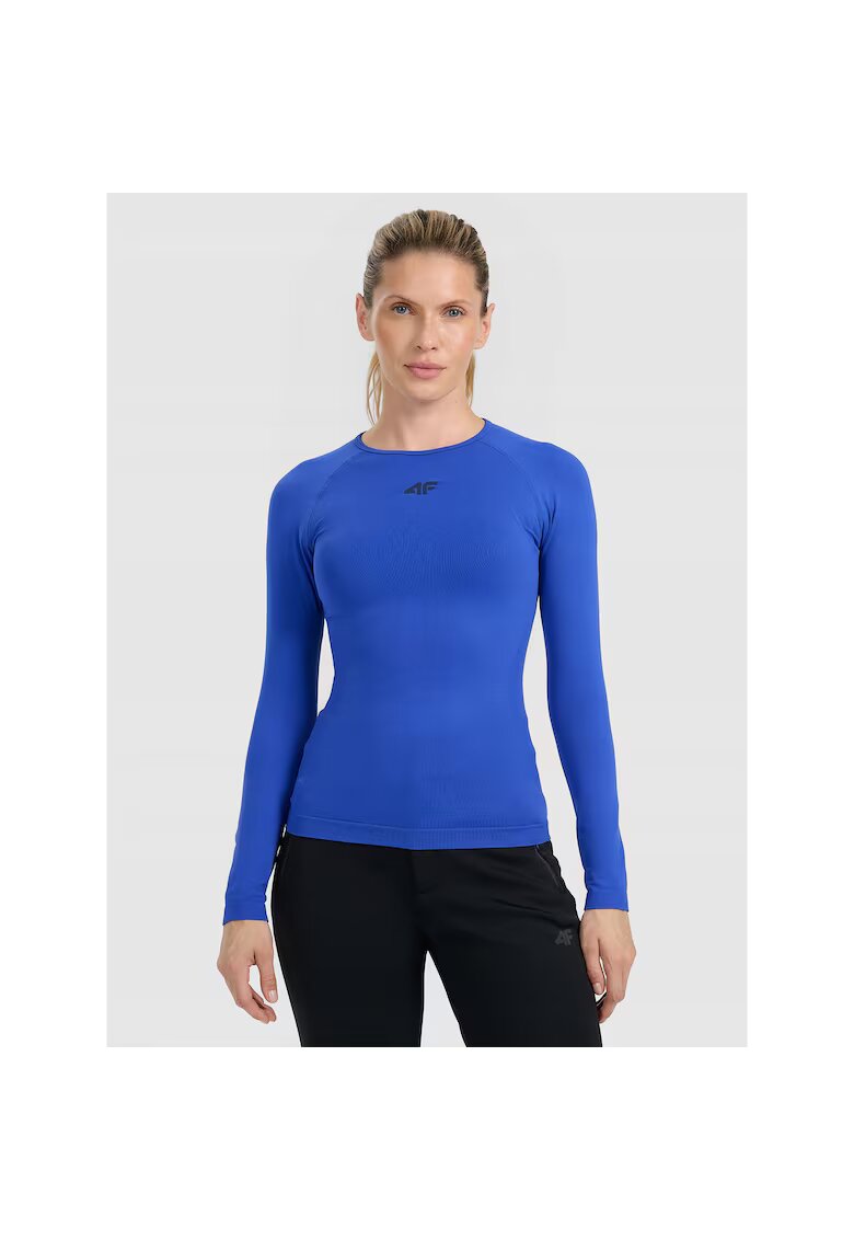 4F Bluza sport dama - albastru - Albastru