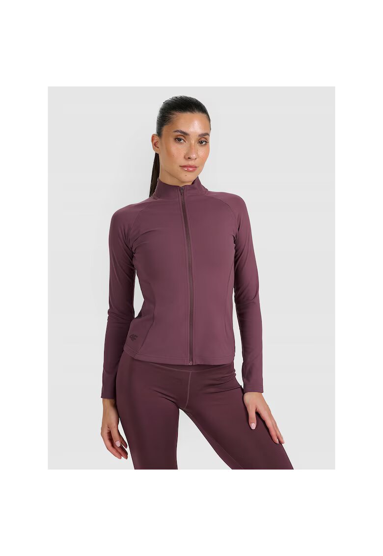 4F Bluza sport dama - maro - Maro