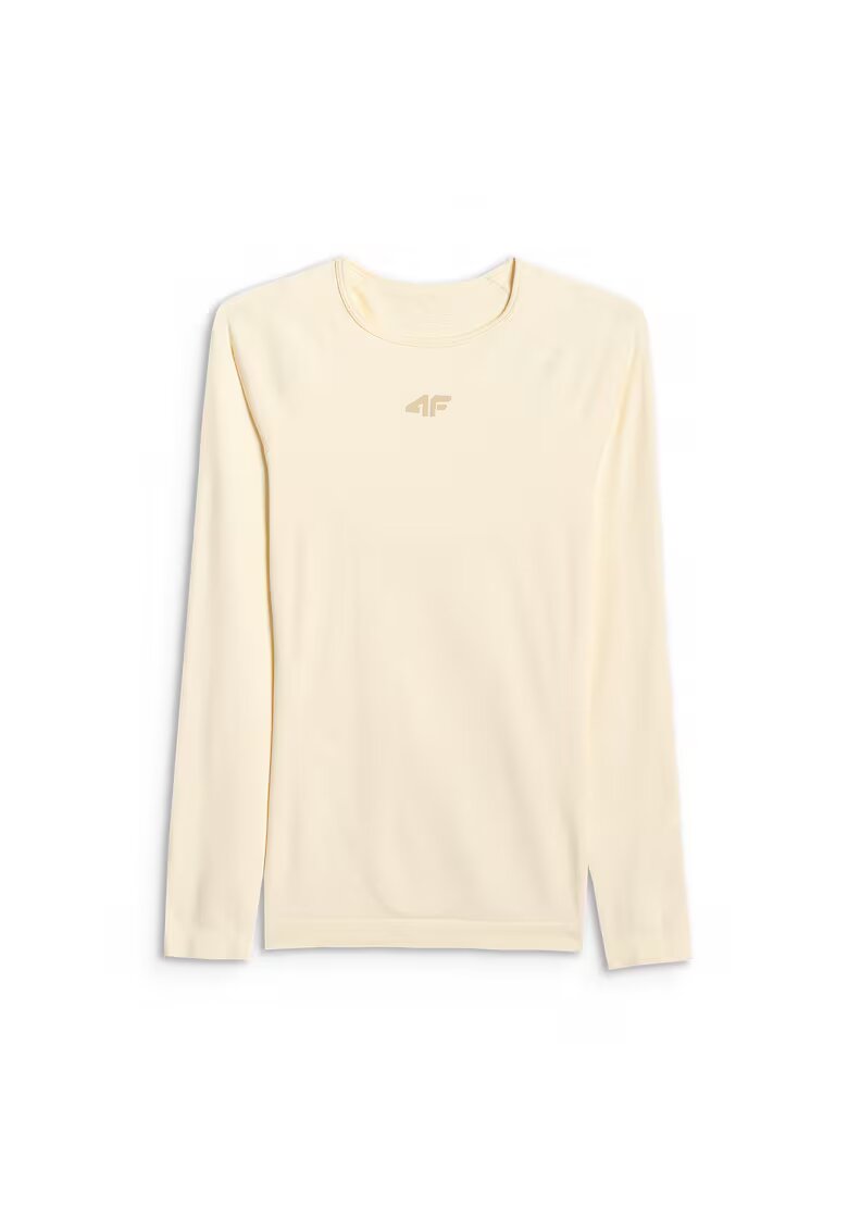 4F Bluza sport dama poliester - bej -