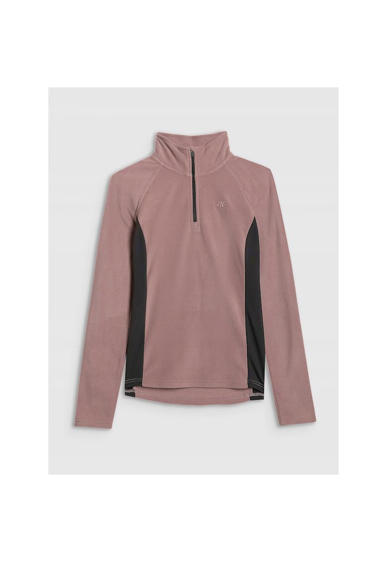 4F Bluza sport unisex - calda - roz - poliester