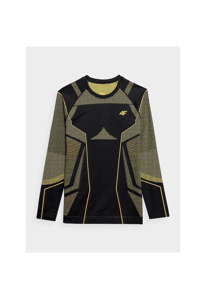 4F Bluza termica barbati - 302874873 - Poliamida - Negru