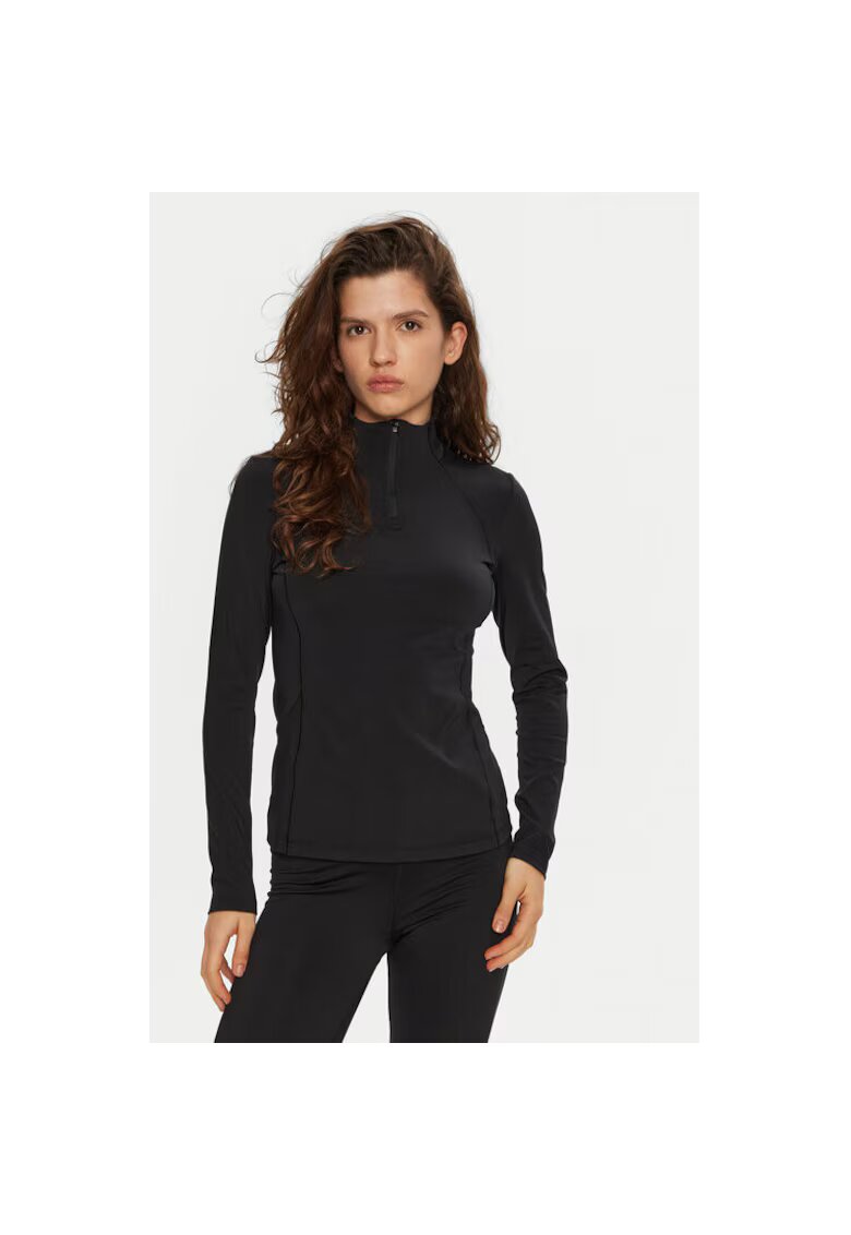 4F Bluza termica dama 303945626 - Poliester/Elastan - Negru - Negru