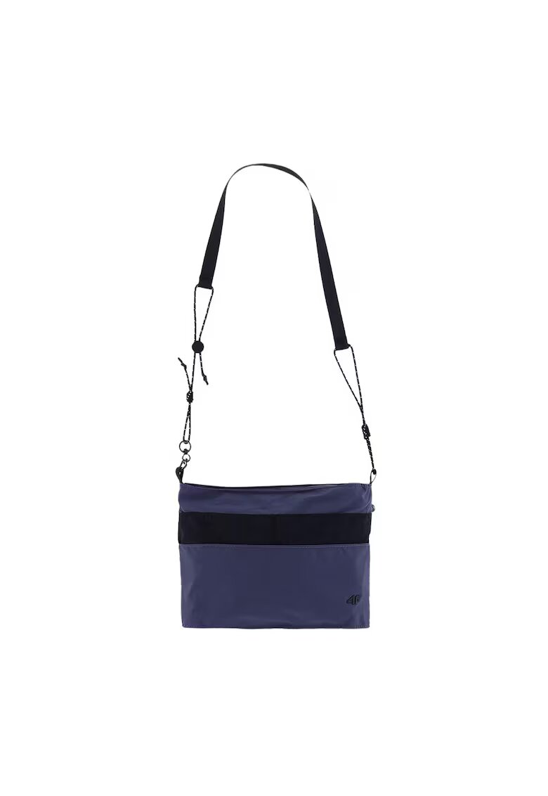 4F Borseta Cross-Body Unisex Antracit - Material Rezistent Rip-Stop - Hidrofob - 28x20 cm - SPORTSTYLE