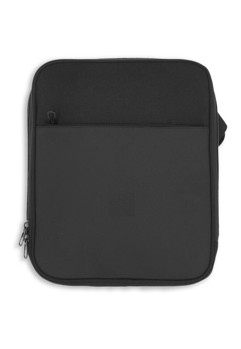 4F Borseta Unisex neagra - Crossbody - Material Durabil - cu Organizator Interior - SS25