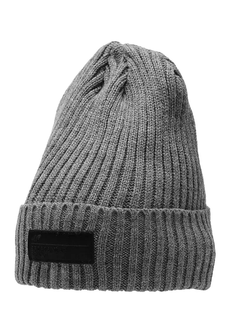 4F Caciula barbati Poliacril - Negru - - Negru