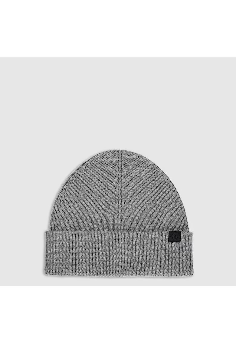 4F Caciula beanie barbati - gri - uni size