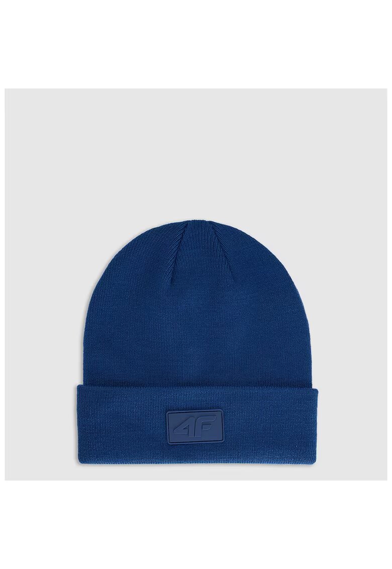 4F Caciula beanie unisex granat - poliester - dimensiune universala