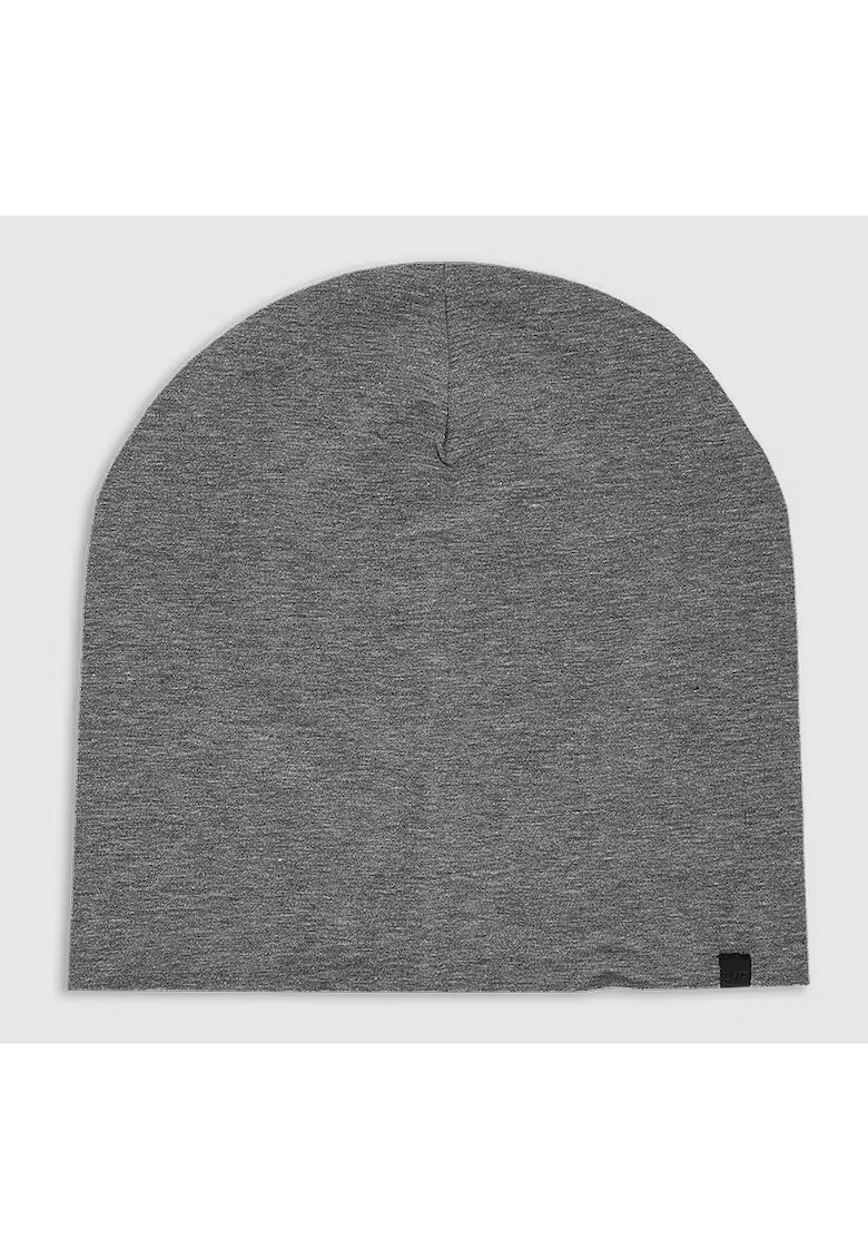 4F Caciula Beanie Unisex Tranzitie Antracit - Bumbac-Elastan - Sportstyle - Marime Universala