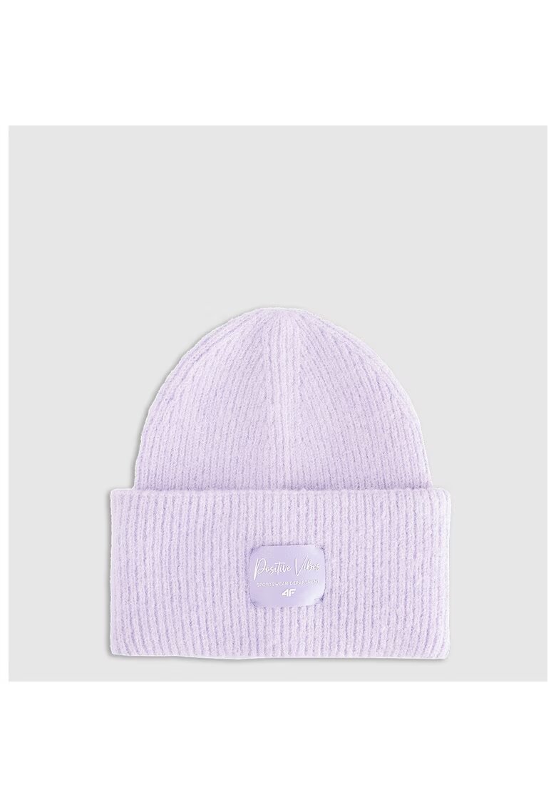4F Caciula de iarna copii - mov - unisex - marime universala