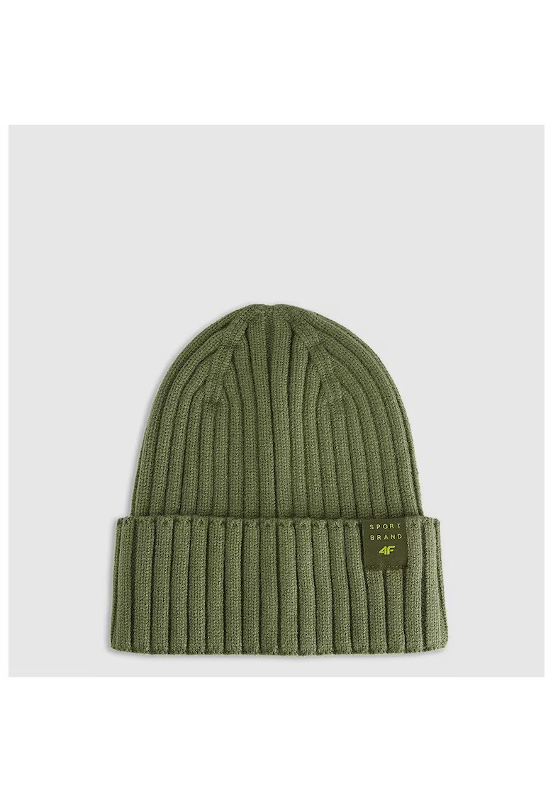 4F Caciula pentru copii - viscoza - unisex - verde - one size