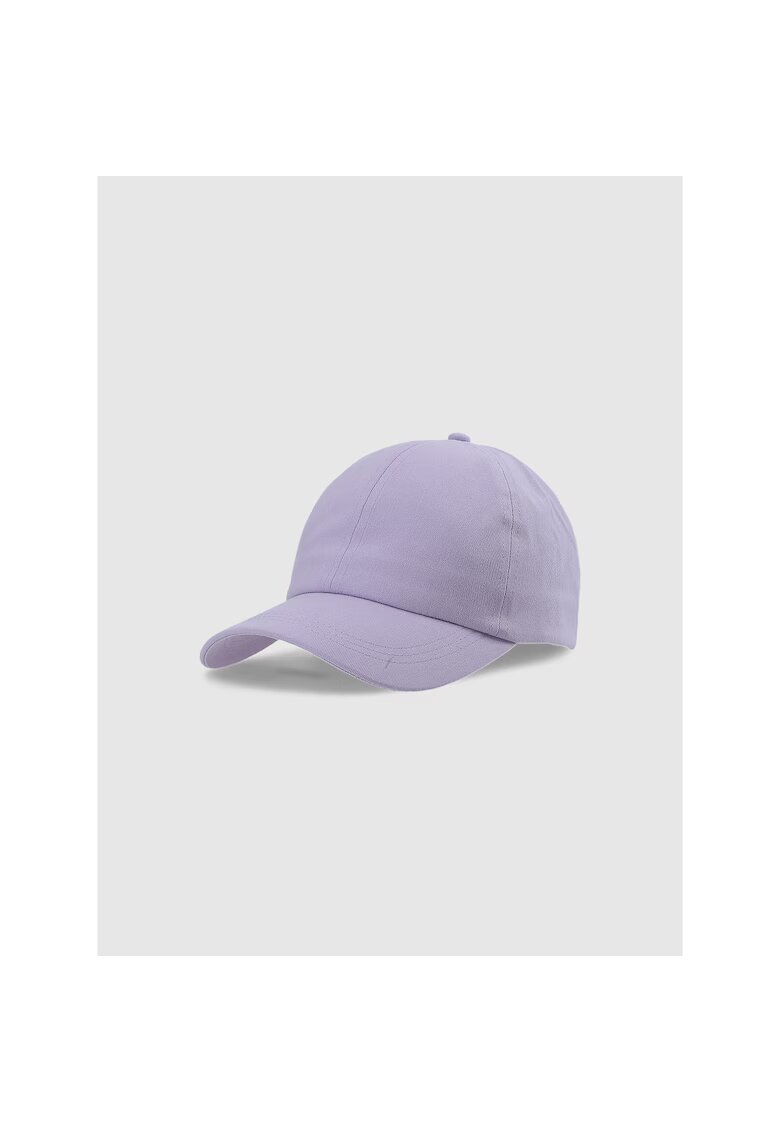 4F Caciula unisex - violet - L/XL - bumbac - 6 panouri