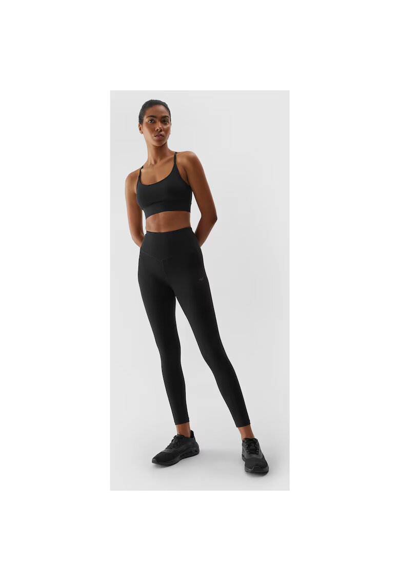 4F Colanti dama Poliester - Negru -