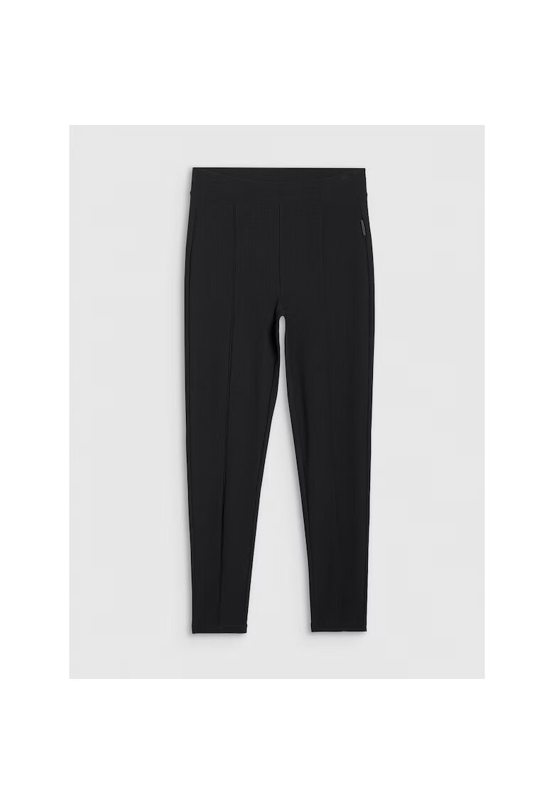 4F Colanti Negru Sportstyle - Inalta - Negru