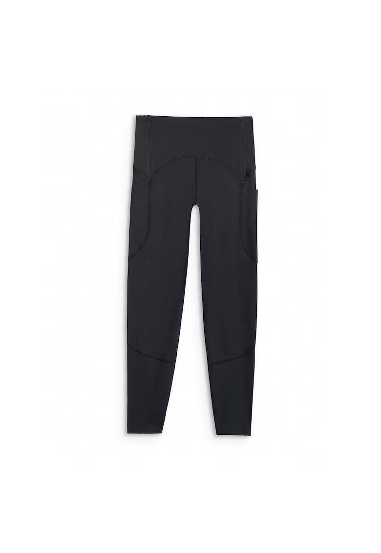 4F Colanti Negru Talie Inalta --Buzunare