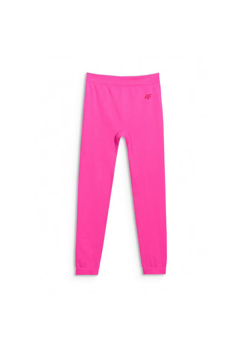 4F Colanti sport copii roz - uscare rapida - textil