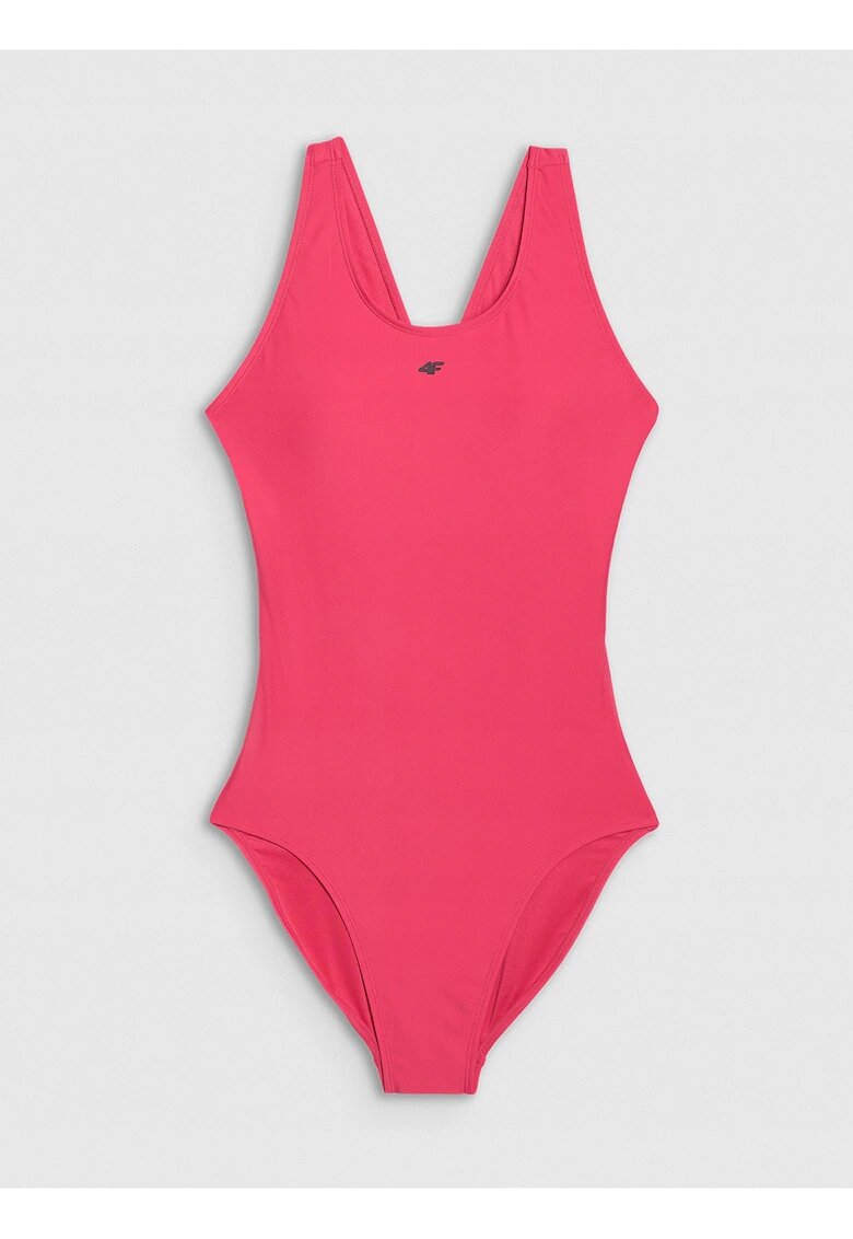 4F Costum de baie dintr-o singura piesa dama - roz - elastan