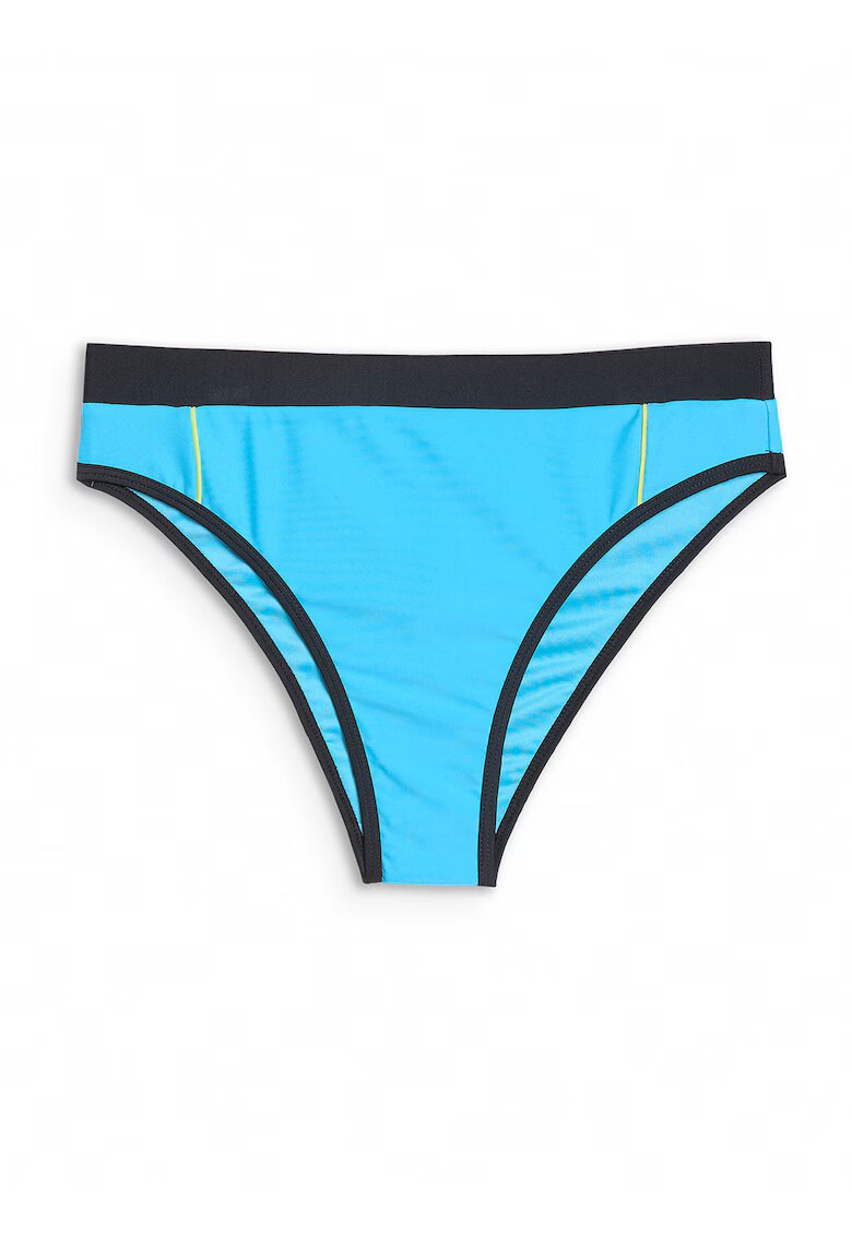 4F Costum de baie pentru femei - bikini - elastic - albastru - material sintetic