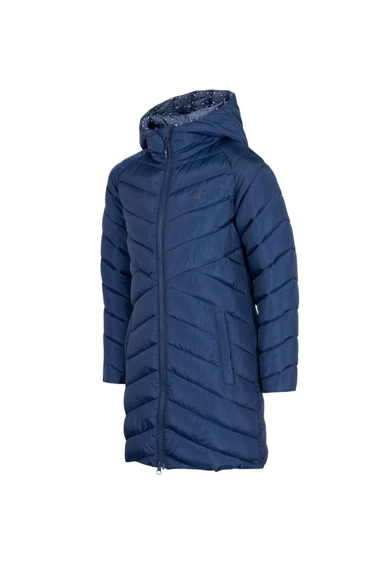 4F Geaca copii HJZ22 - Bleumarin - Bleumarin
