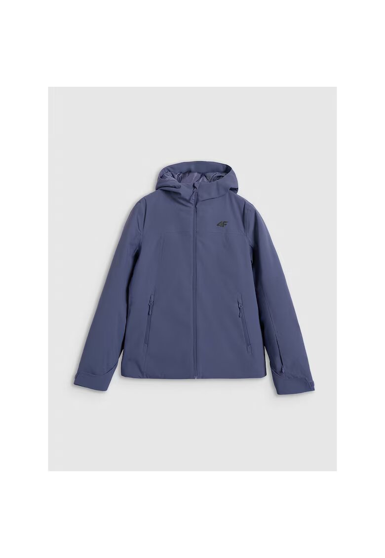 4F Geaca de schi dama NeoDry 5000 - impermeabila - bleumarin - poliester - Bleumarin