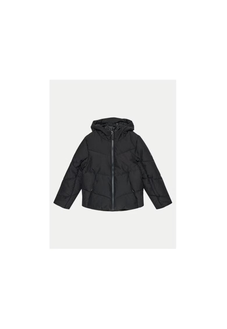 4F Geaca Fete - 303943776 - Poliester - 164 - Negru