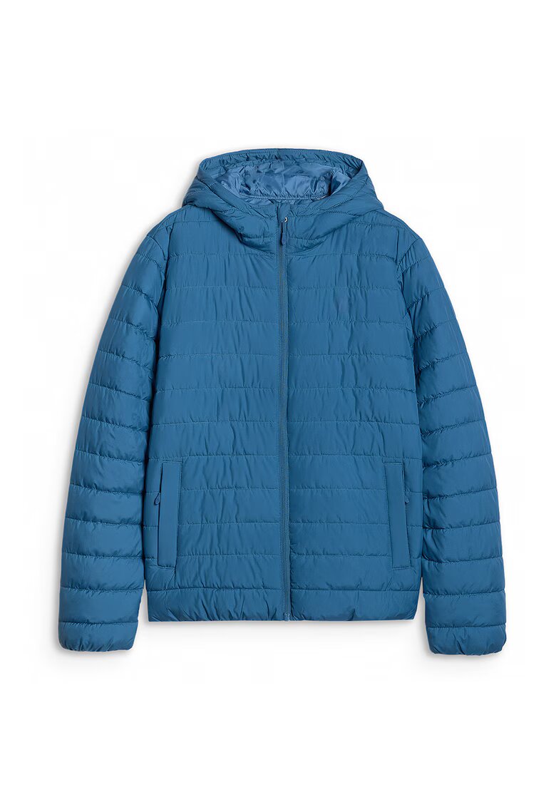 4F Geaca Matlasata Bleumarin - Barbati - Umplutura Sintetica - Confortabila si Usoara - Rezistenta Superiora - Multi Active Outdoor - AW25