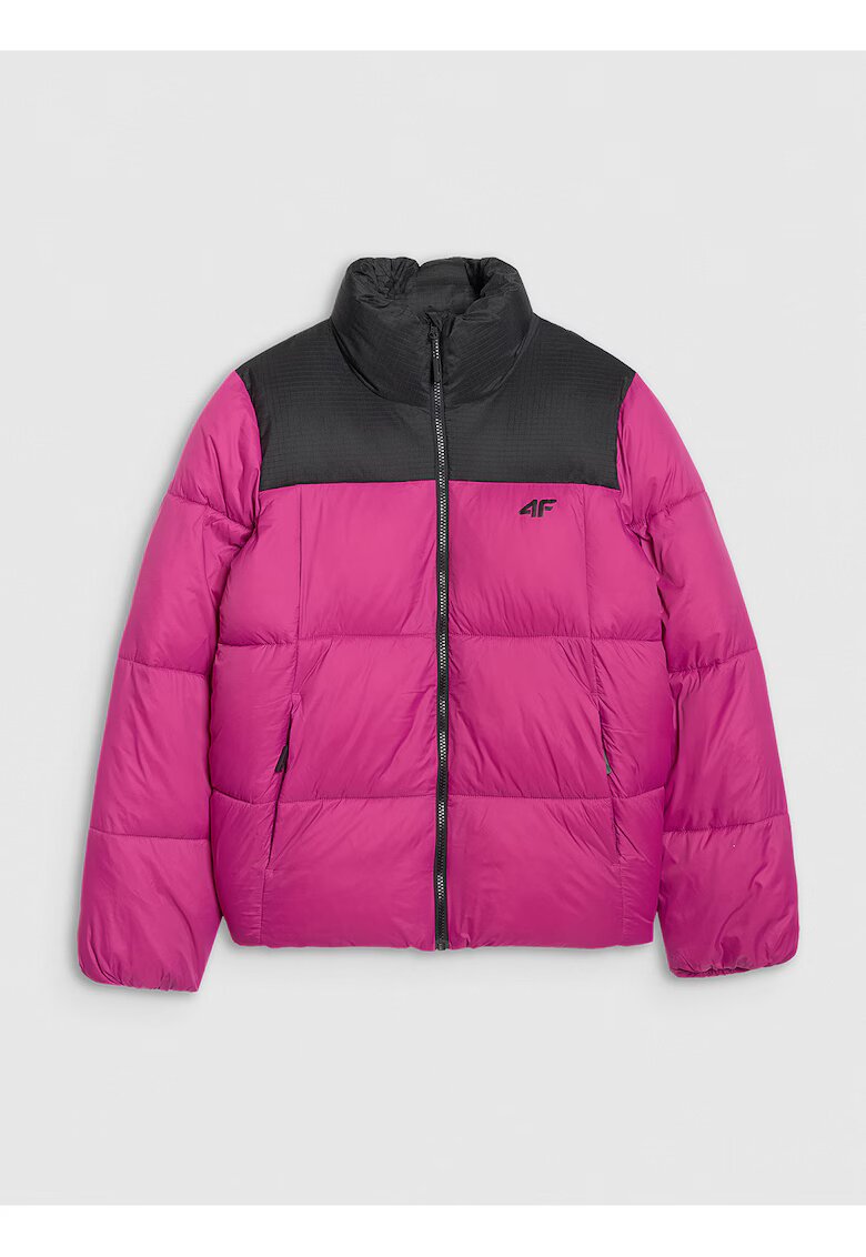 4F Geaca Matlasata Femei Fucsia