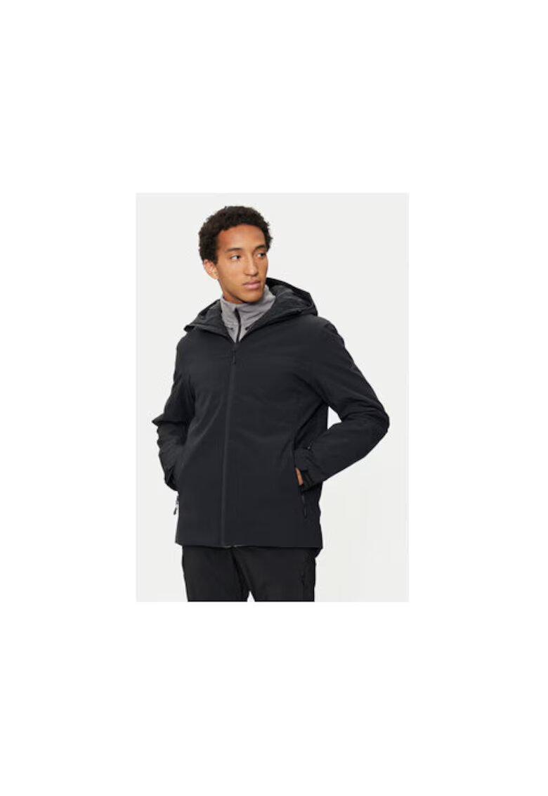 4F Geaca ski barbati - 303945497 - Poliester - Negru - Negru