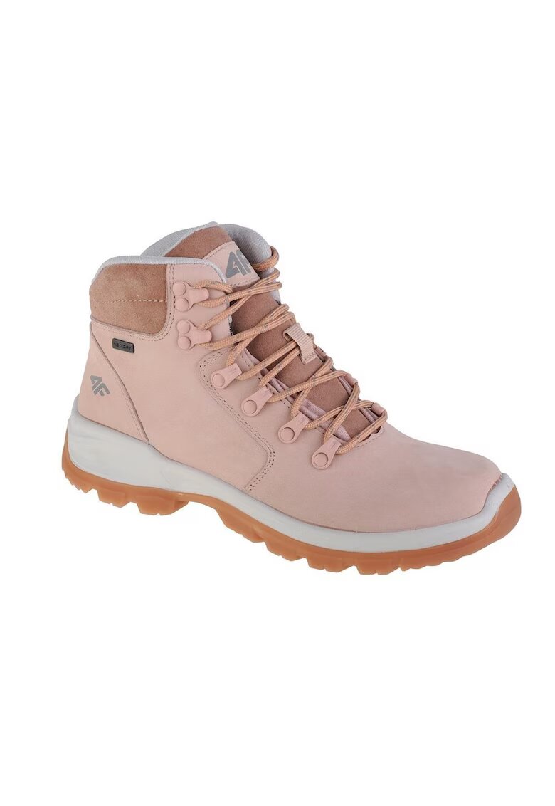 4F Ghete OBDH253 - Piele - Bej/Roz - Bej/Roz