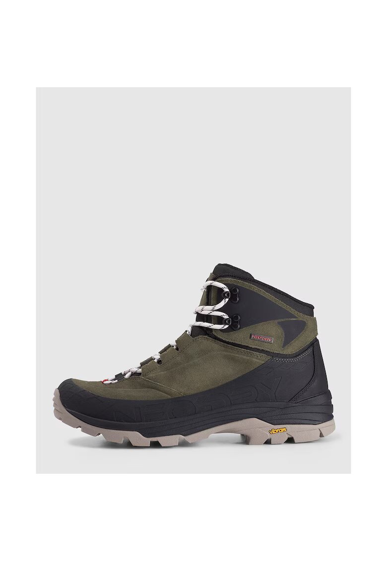 4F Ghete sport barbati RAW25FOTSM079-41S - - Verde - Piele intoarsa