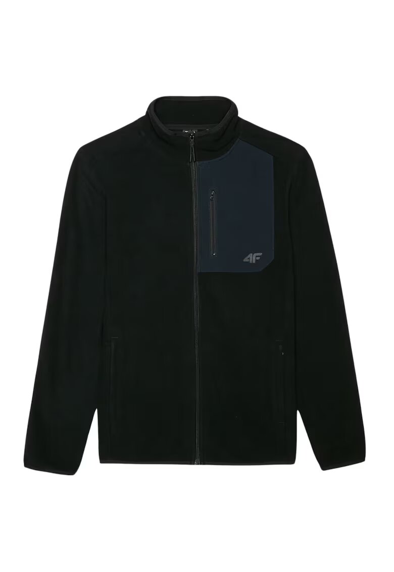 4F Hanorac barbati WAW24TFLEM250-20S - - Lana - Negru