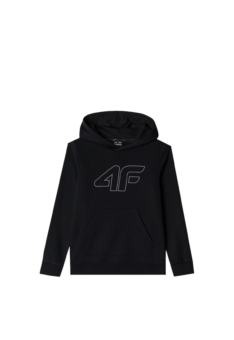 4F Hanorac copii Bumbac/Poliester - Negru