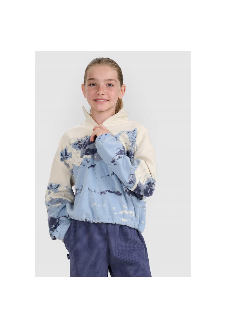4F Hanorac copii - oversize - imprimeu - multicolor - poliester -