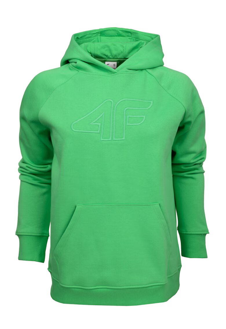 4F Hanorac de dama - Bumbac - Verde -