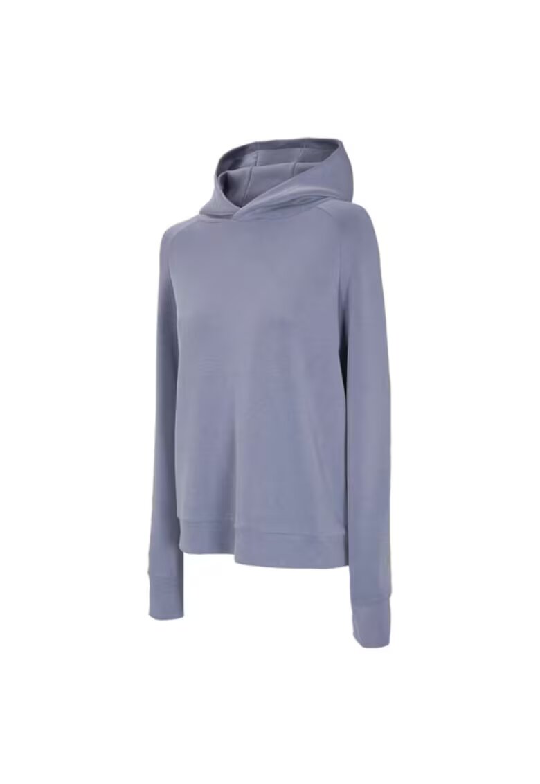 4F Hanorac pentru femei - Women's Hoodie H4L21-BLD017-32S - Albastru -