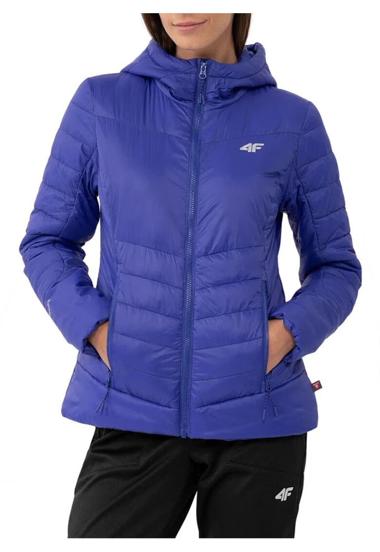 4F Jacheta dama - Poliamida - Bleumarin -