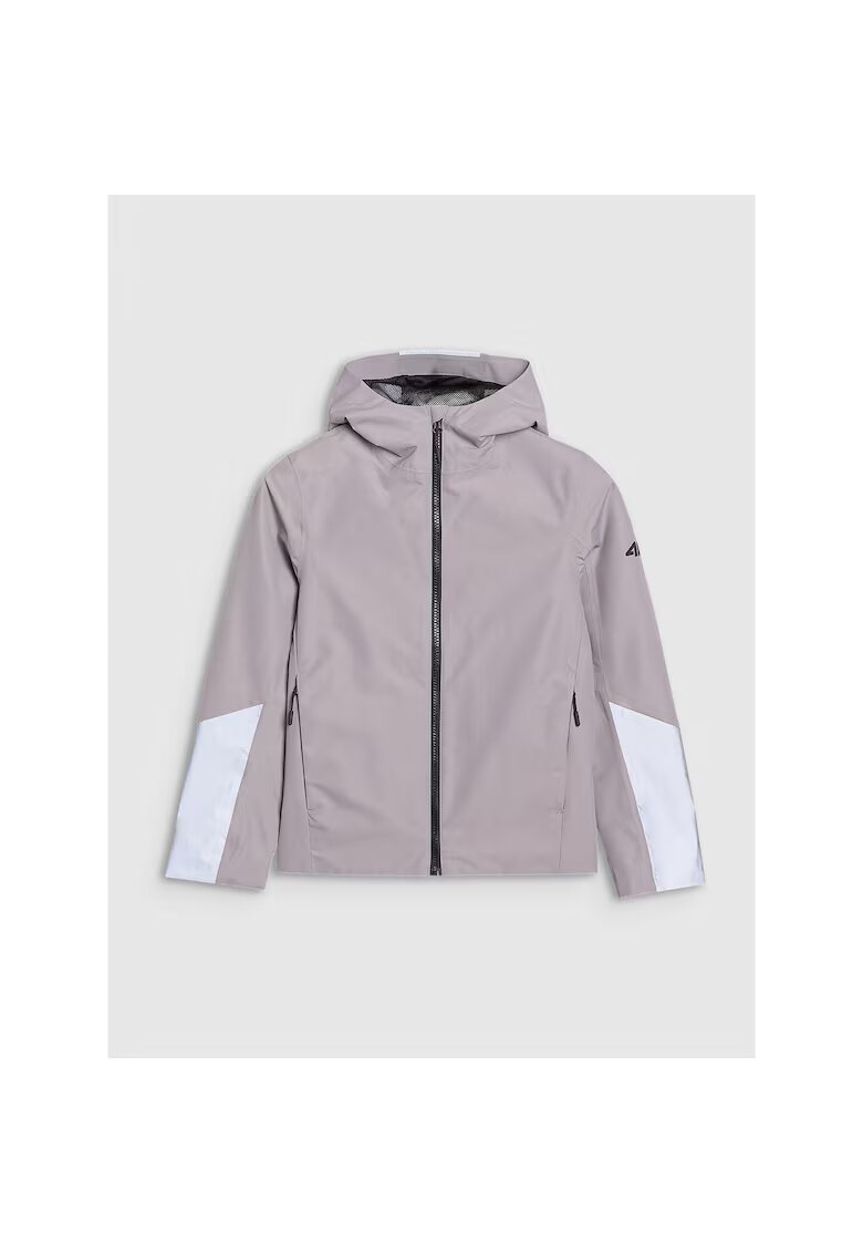 4F Jacheta de tranzitie copii - Poliester - membrana 5000 - unisex - gri - primavara-vara