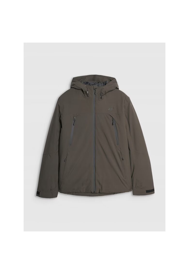 4F Jacheta de trekking barbati - poliester - kaki