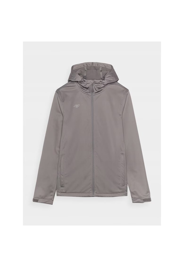 4F Jacheta sport pentru barbati NOSH4-SFM001B - Fleece - Gri