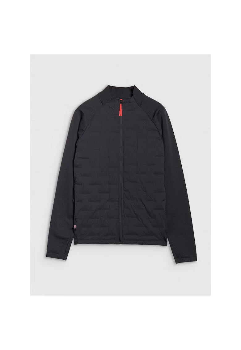 4F Jacheta trekking poliester - Primaloft ThermoPlume - poliester - neagra - primavara-vara