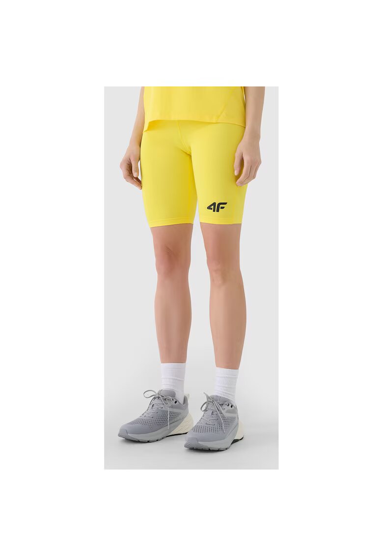 4F Leggings Scurti pentru Antrenament Femei Tehnologie Dry - Culoare Uniforma - Marimi XXS-3XL