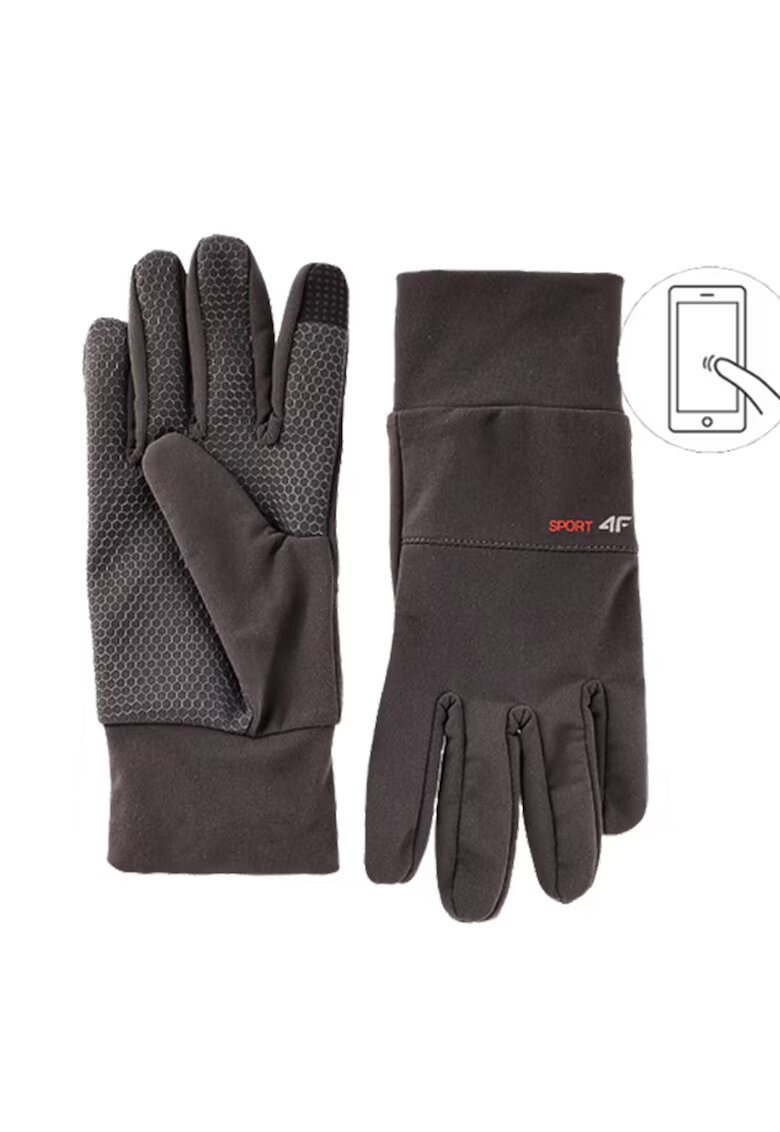 4F Manusi unisex Negru