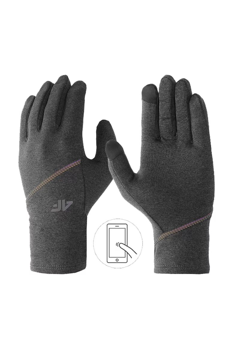 4F Manusi unisex Poliester - Negru